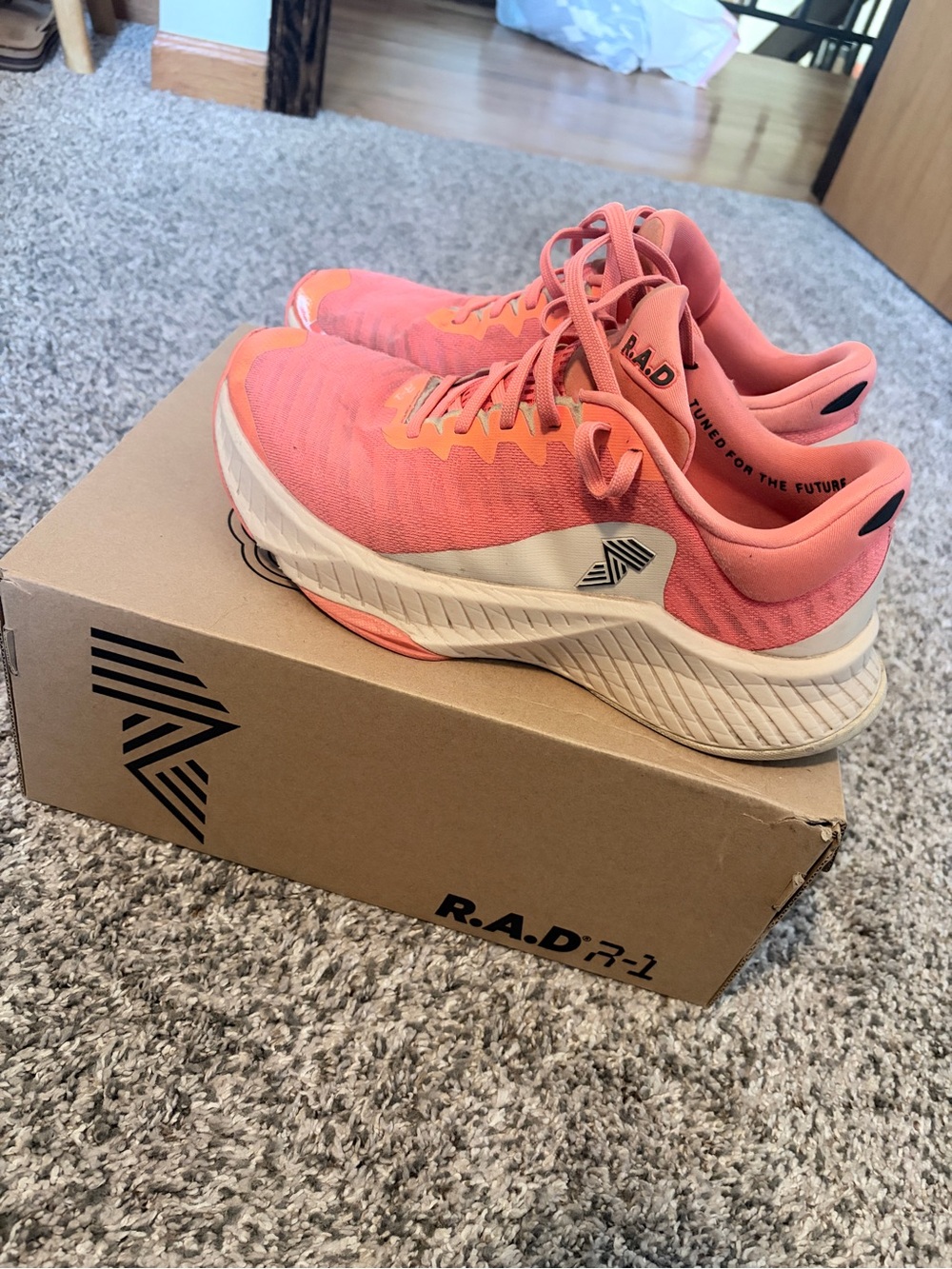 R.A.D. Coral Pink Women's Athletic Running Shoes